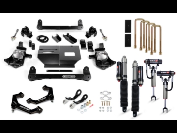 Picture of Cognito 11-19 Chevy/GMC Silv/Sierra 2500/3500 HD 2WD/4WD 4in Elite Lift Kit w/ Elka 2.5 RR Shocks