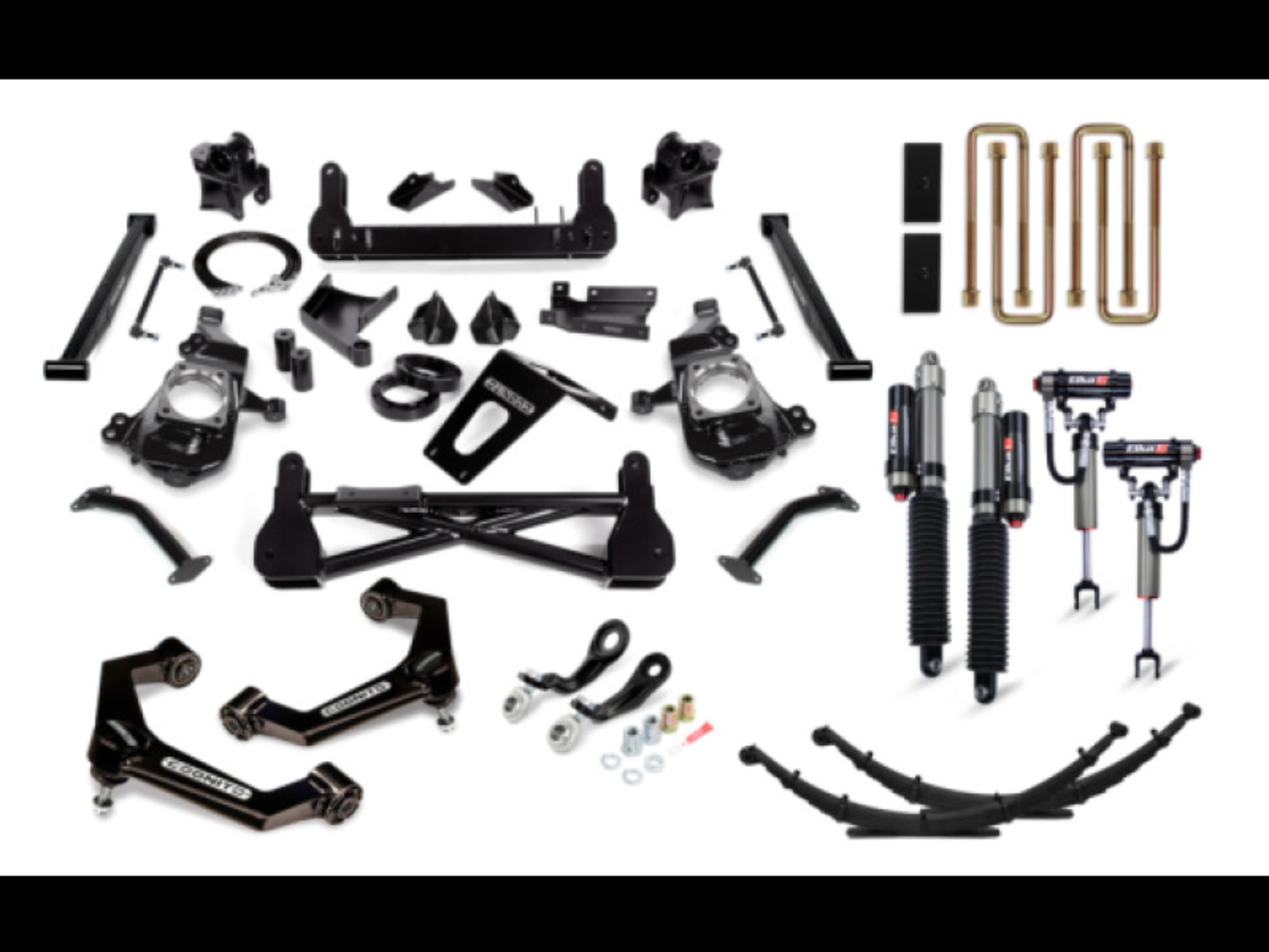 Picture of Cognito 20-24 Chevy/GMC Silv/Sierra 2500/3500 HD 2WD/4WD 7in Elite Lift Kit w/ Elka 2.5 RR Shocks