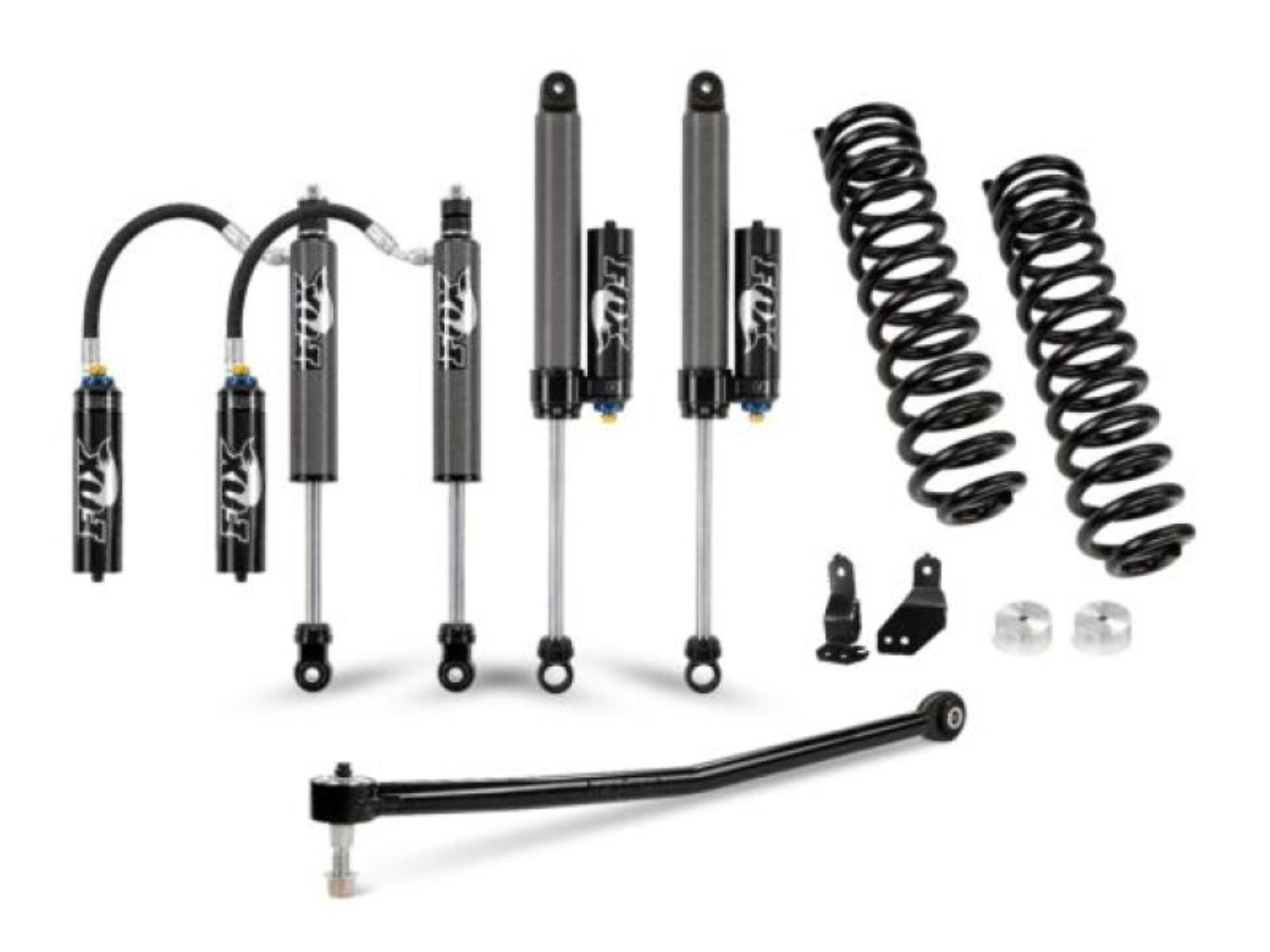 Picture of Cognito 17-19 Ford F-250/350 SD 4WD 2in Elite Leveling Kit w/ Fox FSRR 2.5
