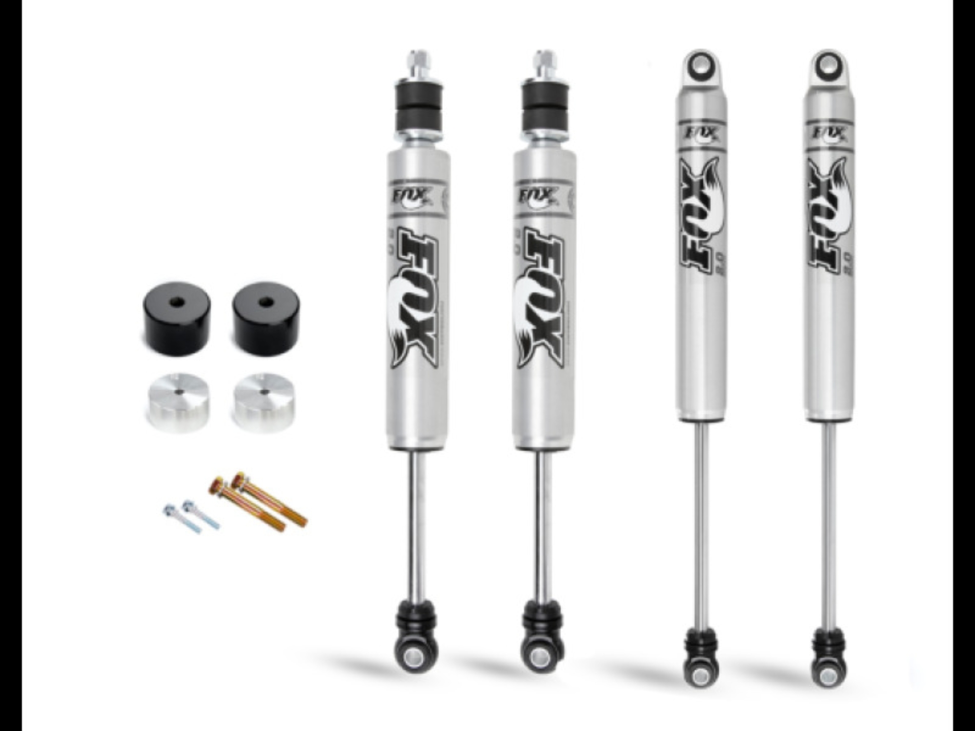 Picture of Cognito 05-16 Ford F-250/350 SD 4WD 2in Standard Leveling Kit w/ Fox 2.0 IFP Shocks