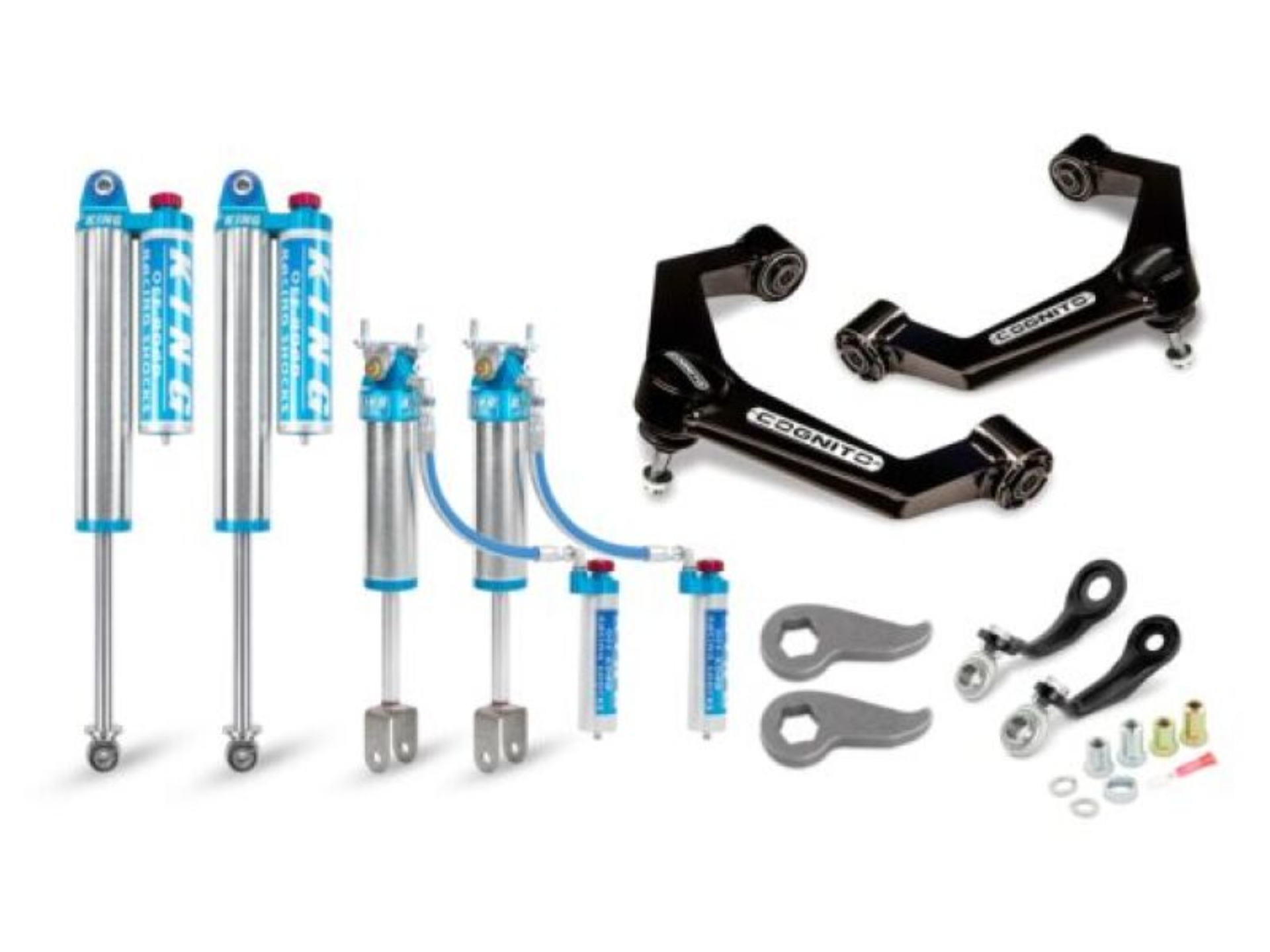 Picture of Cognito 20-24 Chevy/GMC Silv/Sierra 2500/3500 HD 2WD/4WD 3in Elite Leveling Kit w/ King 2.5 RR