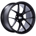 Picture of BBS FI 20x9.5 5x120 ET26 CB72.5 Black Satin Wheel -82mm PFS/Clip Req