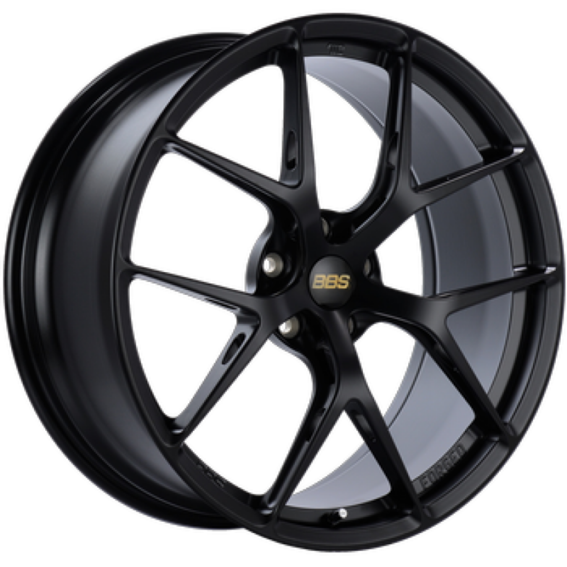Picture of BBS FI-R 20x9 5x112 ET35 PFS Black Satin Wheel -82mm PFS/Clip Req