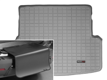 Picture of WeatherTech 08-13 Toyota Highlander Cargo Liner w/ Bumper Protector - Grey
