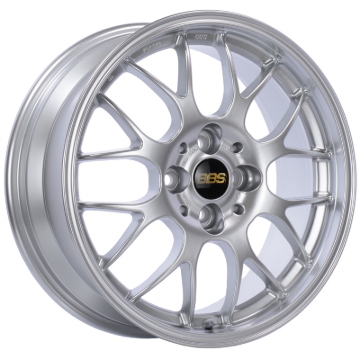 Picture of BBS RG-R 17x8 5x120 ET40 CB72.5 Diamond Silver Wheel -82mm PFS/Clip Req