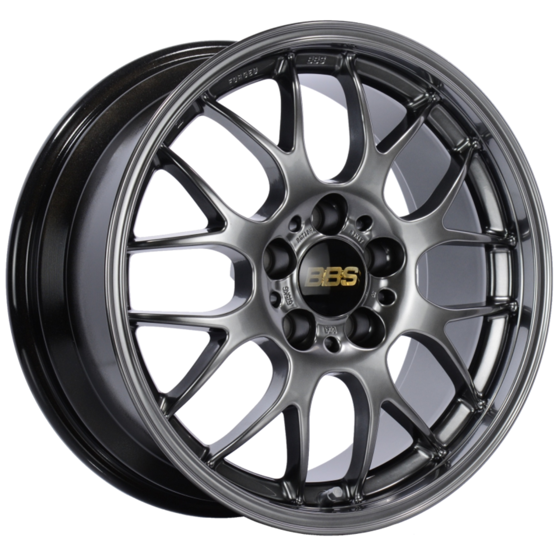 Picture of BBS RG-R 17x8 5x120 ET40 CB72.5 Diamond Black Wheel -82mm PFS/Clip Req