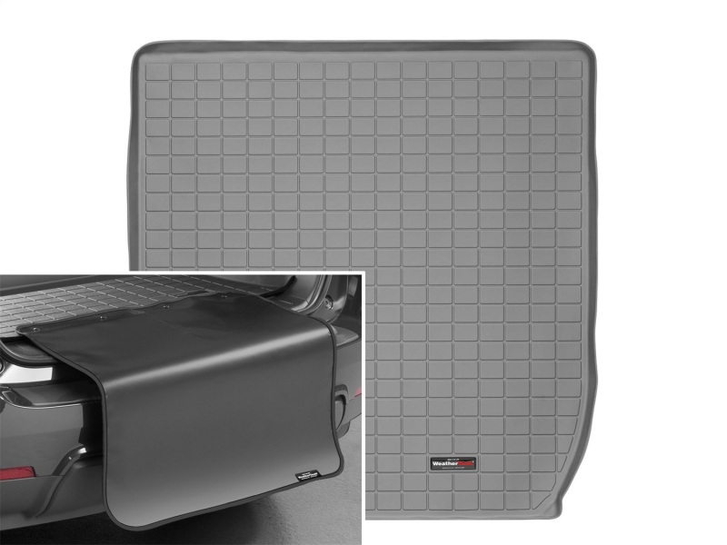 Picture of WeatherTech 07-16 Buick Enclave Cargo Liner w/ Bumper Protector - Grey