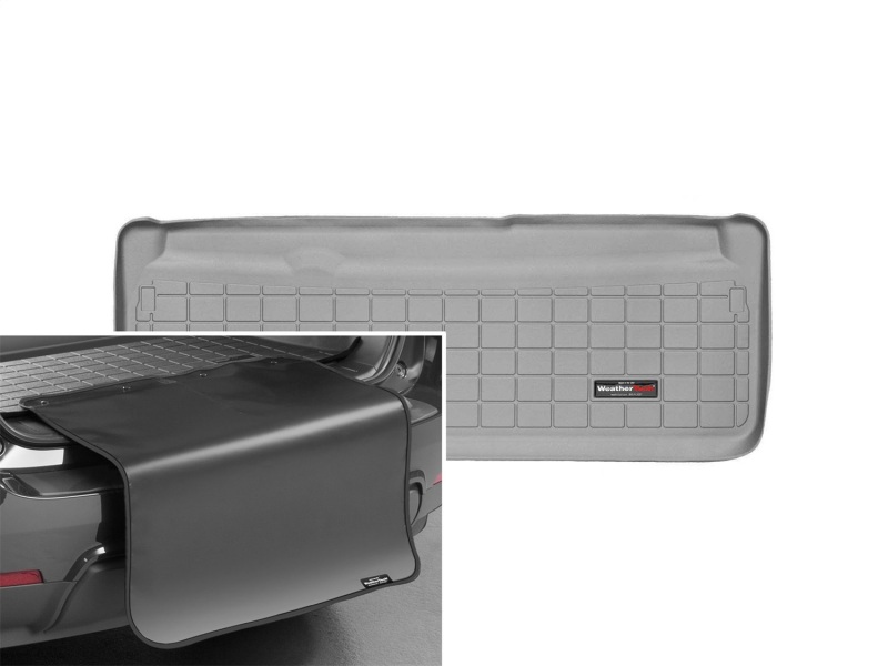 Picture of WeatherTech 11-15 Toyota Sienna Cargo Liner w/ Bumper Protector - Grey