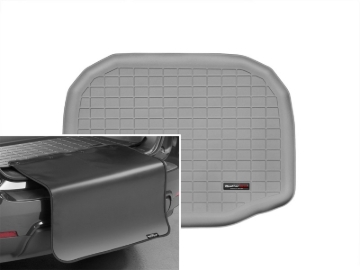 Picture of WeatherTech 11-15 Ford Explorer Cargo Liner w/ Bumper Protector - Grey