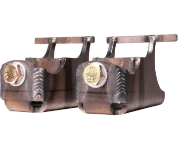 Picture of Carli 13-23 Ram 2500/3500 Dominator Lower Shock Mounts Front Weld In