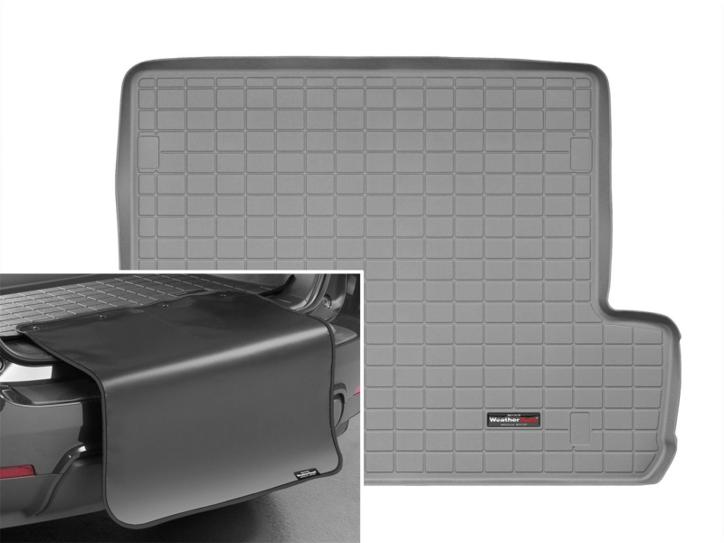 Picture of WeatherTech 10-14 Toyota 4Runner Cargo Liner w/ Bumper Protector - Grey