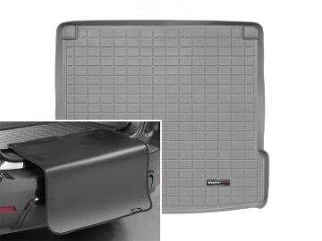 Picture of WeatherTech 15+ Mercedes-Benz GLE-Class Cargo Liner w/ Bumper Protector - Grey