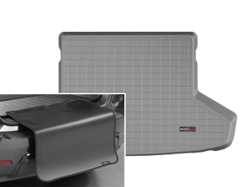 Picture of WeatherTech 12-16 Toyota Prius V Cargo Liner w/ Bumper Protector - Grey