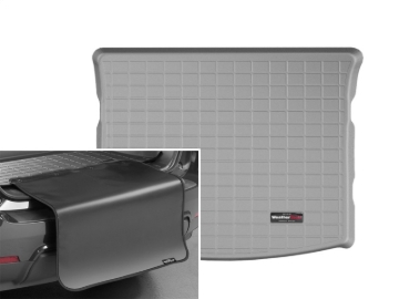 Picture of WeatherTech 07+ Jeep Compass Cargo Liner w/ Bumper Protector - Grey