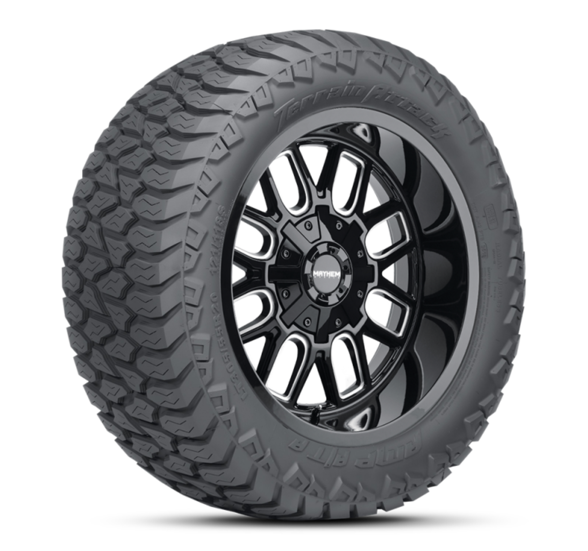Picture of AMP Terrain Attack A/T A Tire - 37x12.50R20LT 126R