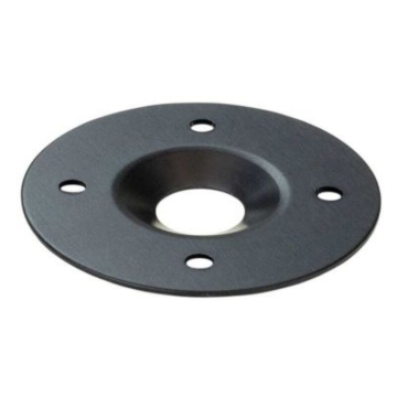 Picture of Moroso Large 1-3/4in Diameter Quick Fastener Reinforcing Plates - Black (10 Pack)