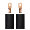 Picture of Moroso 1/4in Dia Stud 8 GA Wire Crimp/Solder Battery Cable Terminal Kit (2 Pack)