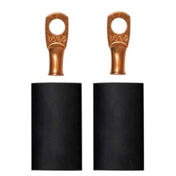 Picture of Moroso 5/16in Dia Stud 8 GA Wire Crimp/Solder Battery Cable Terminal Kit (2 Pack)