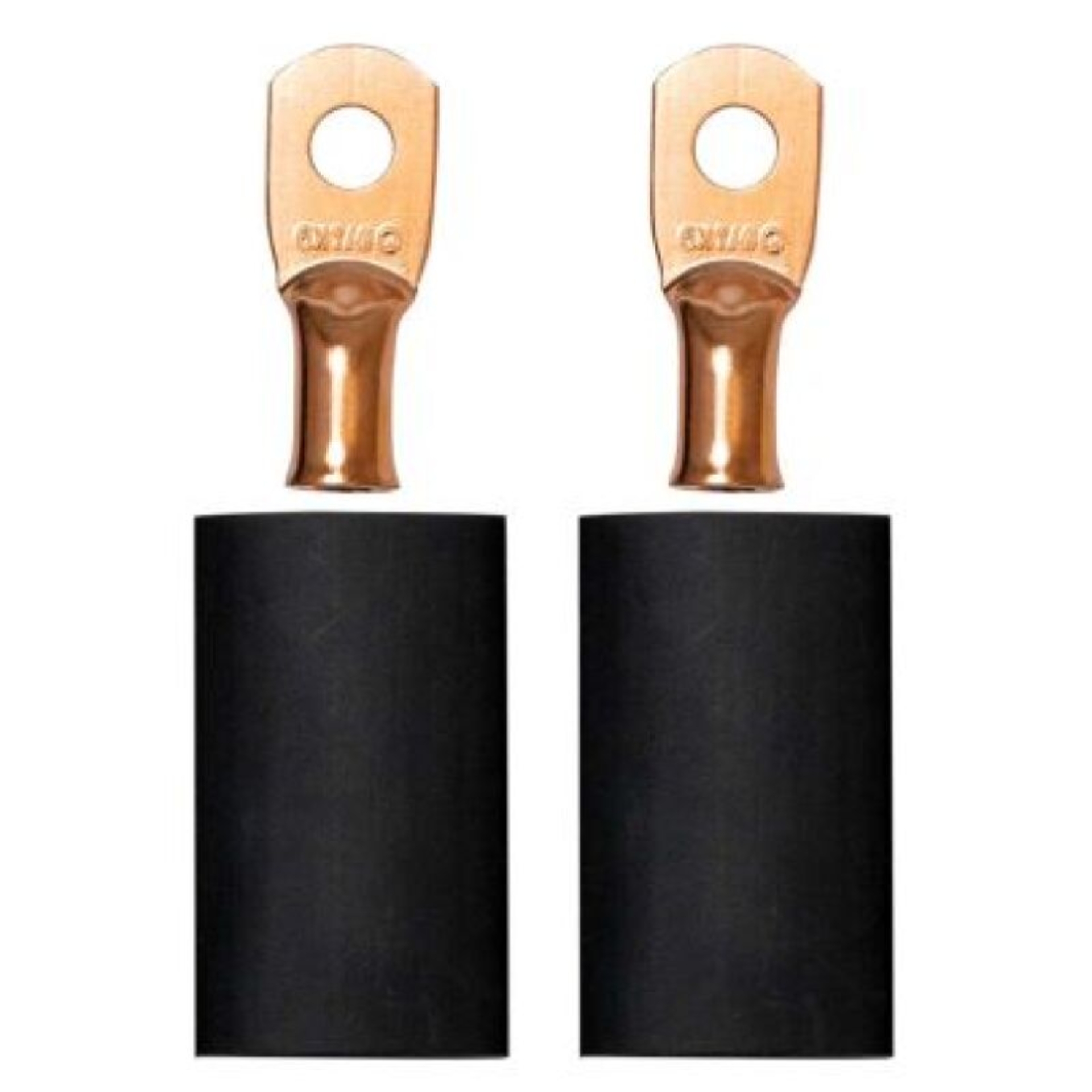 Picture of Moroso 1/4in Dia Stud 6 GA Wire Crimp/Solder Battery Cable Terminal Kit (2 Pack)