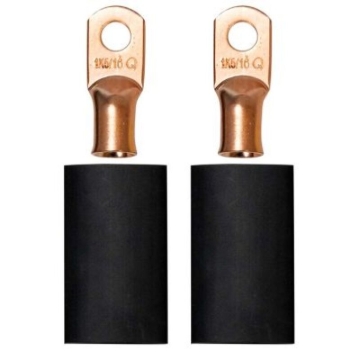 Picture of Moroso 5/16in Dia Stud 1 GA Wire Crimp/Solder Battery Cable Terminal Kit (2 Pack)