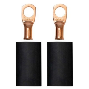Picture of Moroso 3/8in Dia Stud 6 GA Wire Crimp/Solder Battery Cable Terminal Kit (2 Pack)