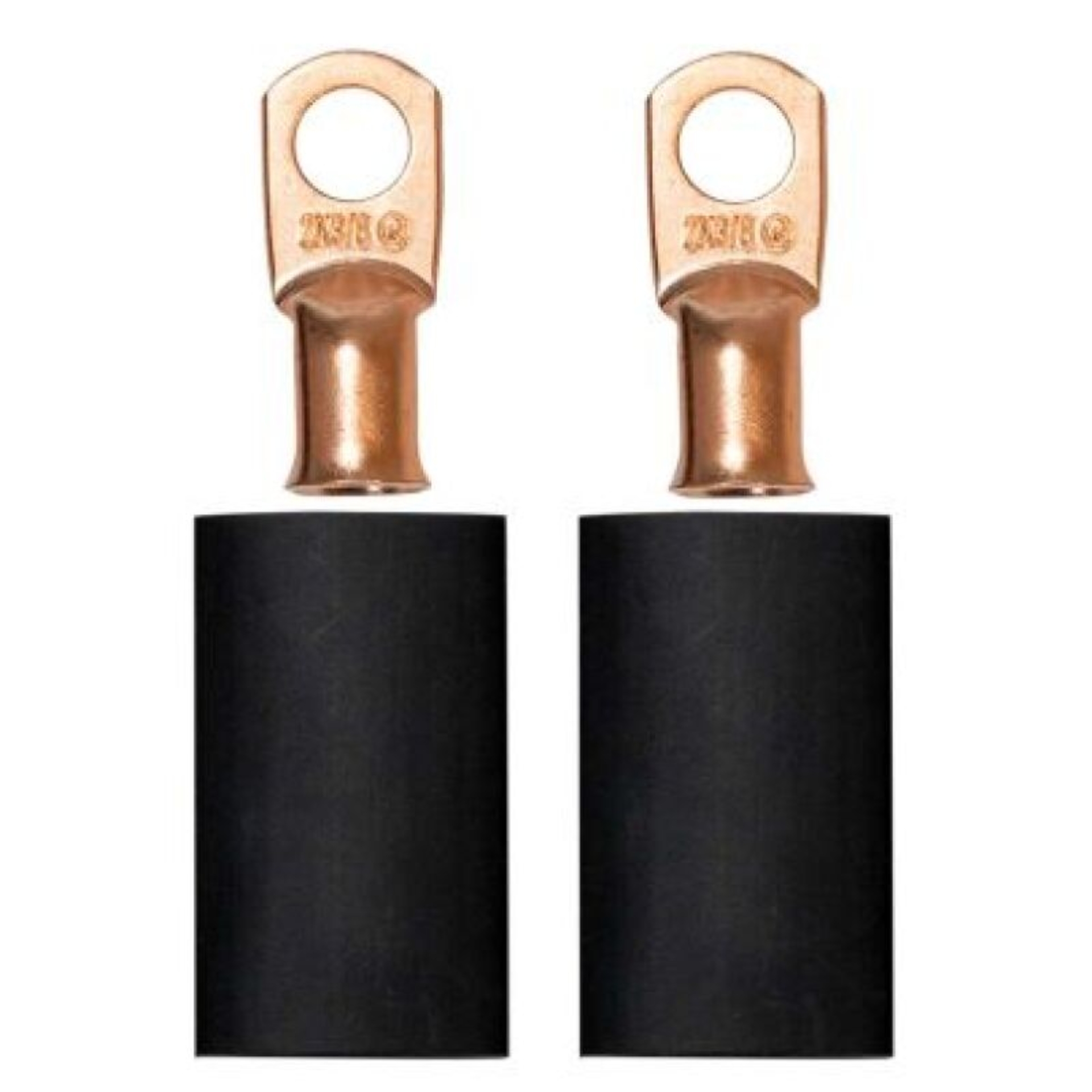 Picture of Moroso 3/8in Dia Stud 2 GA Wire Crimp/Solder Battery Cable Terminal Kit (2 Pack)