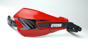 Picture of Cycra Vortex Hand Guard/w Universal U-Clamps - GG Red