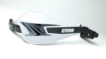 Picture of Cycra Vortex Hand Guard/w Universal U-Clamps - White