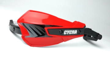 Picture of Cycra Vortex Hand Guard/w Universal U-Clamps- Red