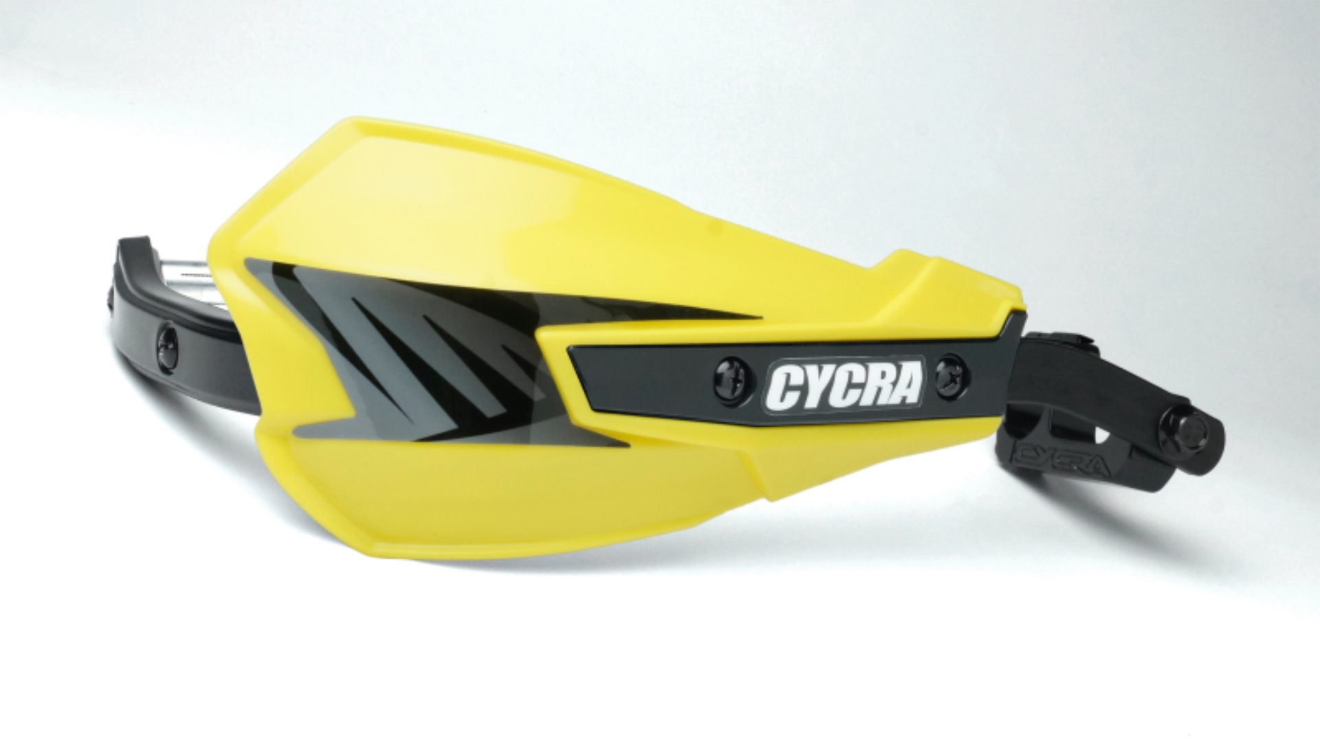 Picture of Cycra Vortex Hand Guard/w Universal U-Clamps - Yellow