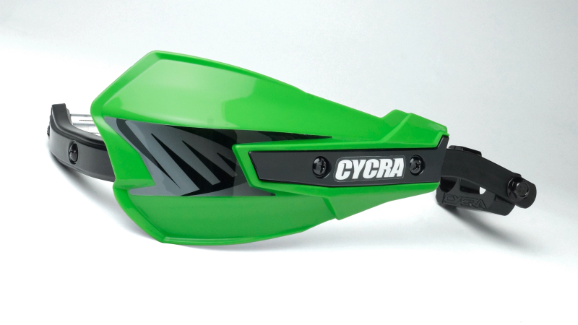 Picture of Cycra Vortex Hand Guard/w Universal U-Clamps - Green