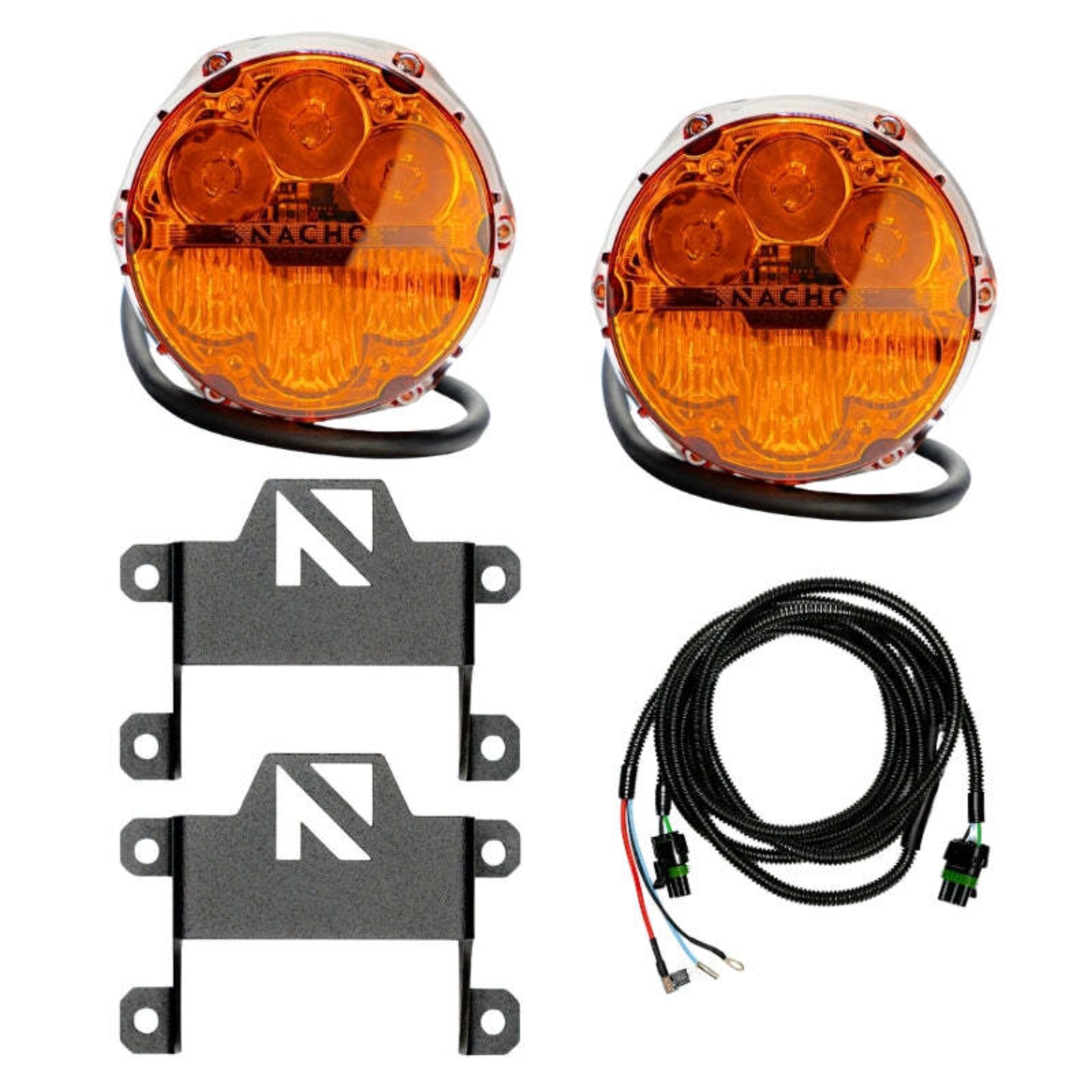 Picture of Nacho Offroad Technology ARB Fog Lights - V3BC1KASO