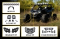 Picture of Diode Dynamics 17-24 Can-Am Maverick X3 Stage Series LED Grille Kit Bracket Kit