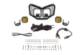 Picture of Diode Dynamics 17-24 Can-Am Maverick X3 Stage Series LED Grille Kit - Sport Yellow Fog