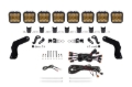 Picture of Diode Dynamics 17-24 Can-Am Maverick X3 SS5 Pro CrossLink Roof Lightbar Kit - Yellow Combo