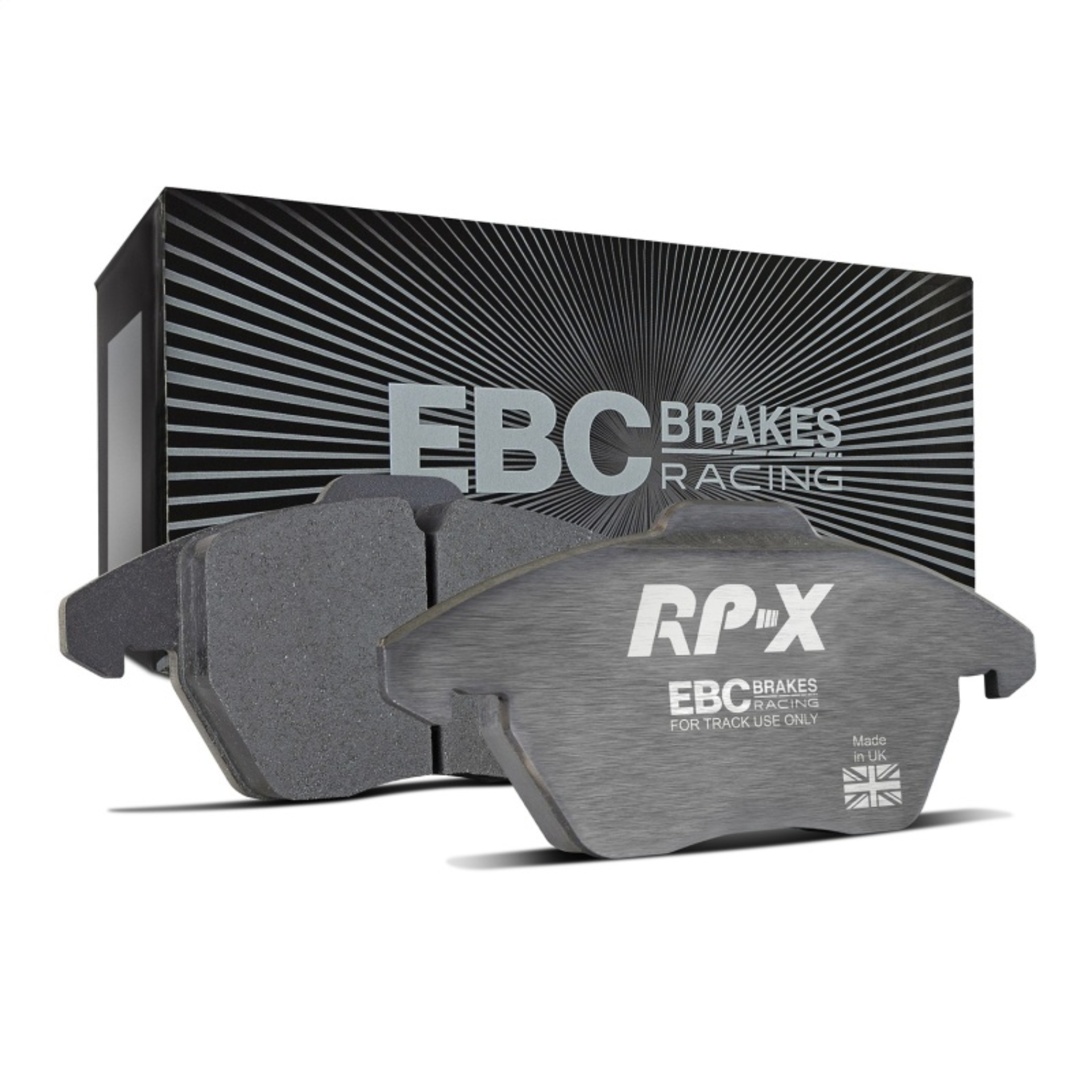 Picture of EBC Racing 2020+ Cadillac CT4-V 2.7T Front RP-X Brake Pads