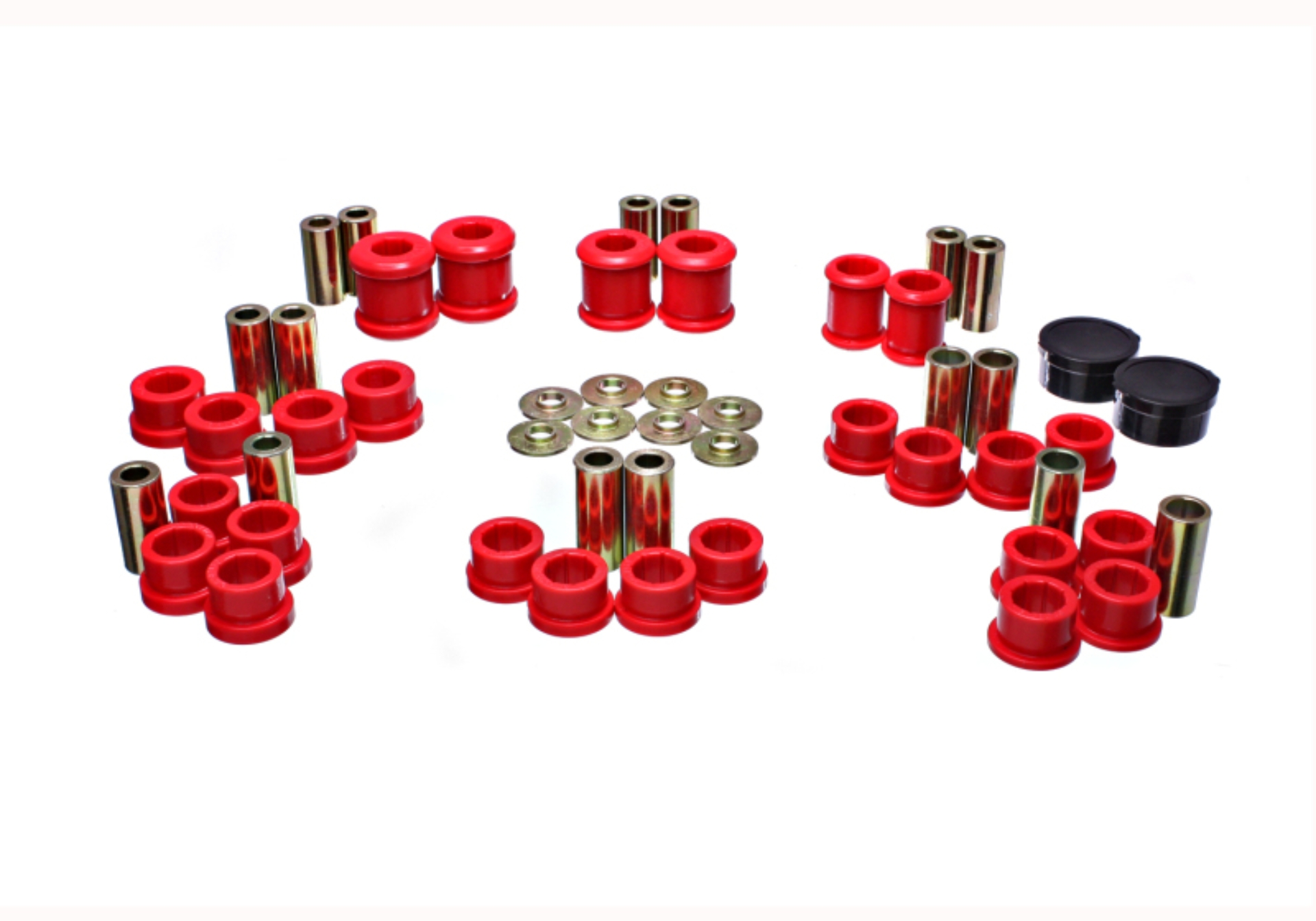 Picture of Energy Suspension 2016 Mazda Miata Red Rear Control Arm Bushing Set