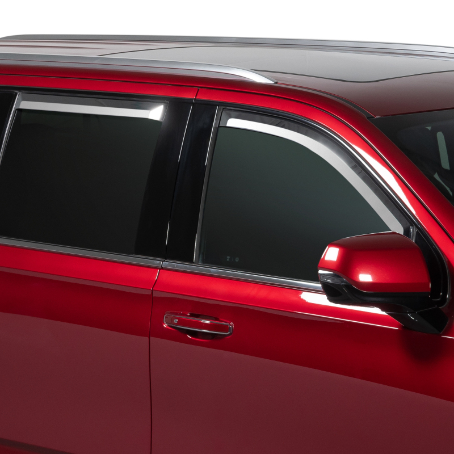 Picture of Putco 21-24 Chevrolet Suburban Element Chrome Window Deflectors (Set of 4)