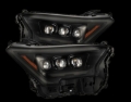 Picture of AlphaRex 2024 Toyota Tacoma NOVA-Series Projector Headlights (Pair) - Alpha-Black w/Activation Light
