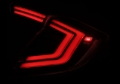 Picture of AlphaRex 16-21 Honda Civic Hatchback / Type-R FK8 Nova-Series LED Tail Lights (Pair) - Black