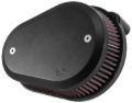 Picture of K&N 00-16 Harley-Davidson Street Metal Intake System Flare Black