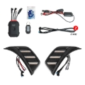 Picture of XK Glow XKmax Jeep Air Vent Light RGB+ Amber Turn & Running App Cntl