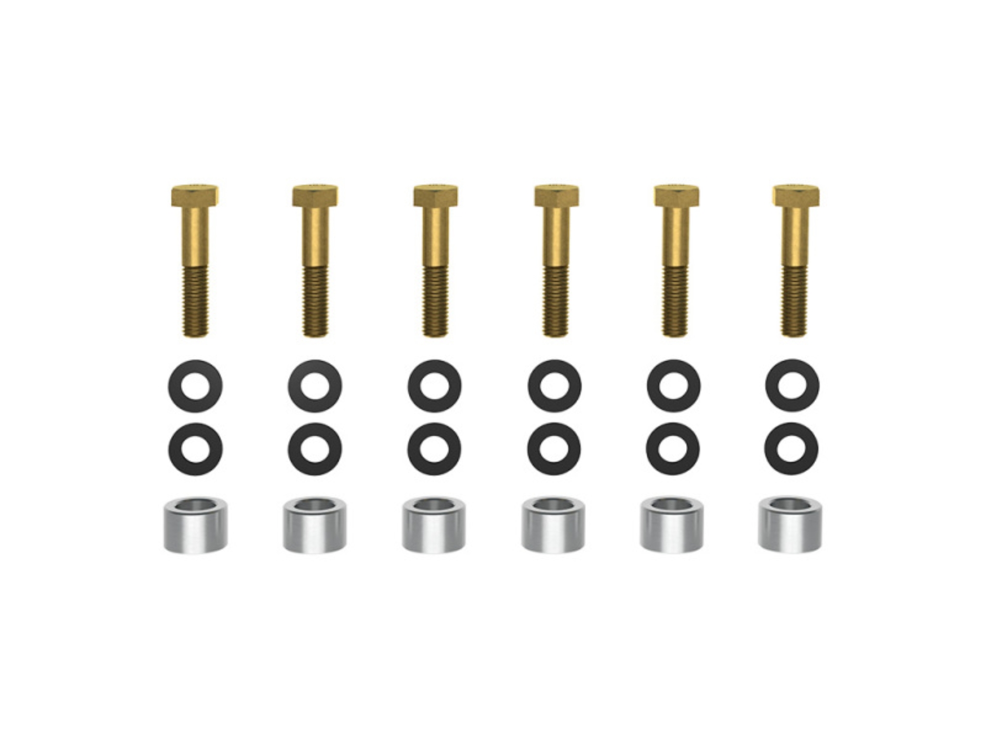 Picture of ICON 22-24 Tundra/23-24 Sequoia TRD Aluminum Skid Plate Spacer Kit