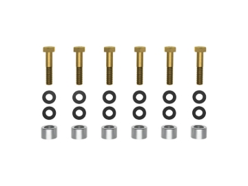 Picture of ICON 22-24 Tundra/23-24 Sequoia TRD Aluminum Skid Plate Spacer Kit