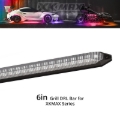 Picture of XK Glow 6in XKmax DRL Truck Grill Flexible Light App Cntl Bar 2pc