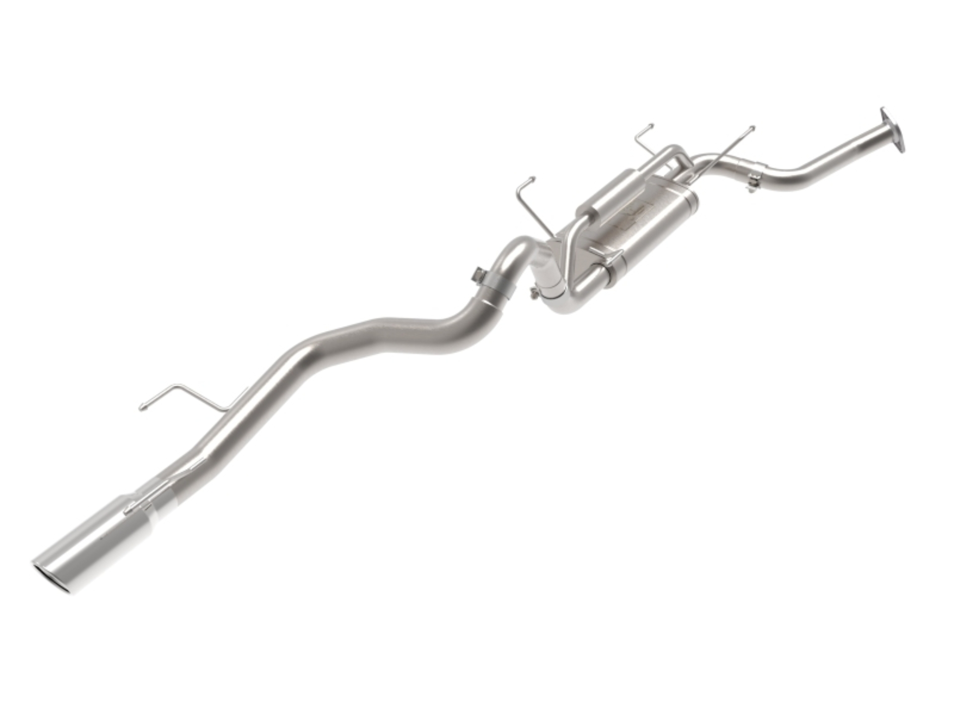 Picture of aFe 24-25 Toyota Land Cruiser 2-1/2in to 3in 304 SS Cat-Back Exhaust System w/ Polished Tip