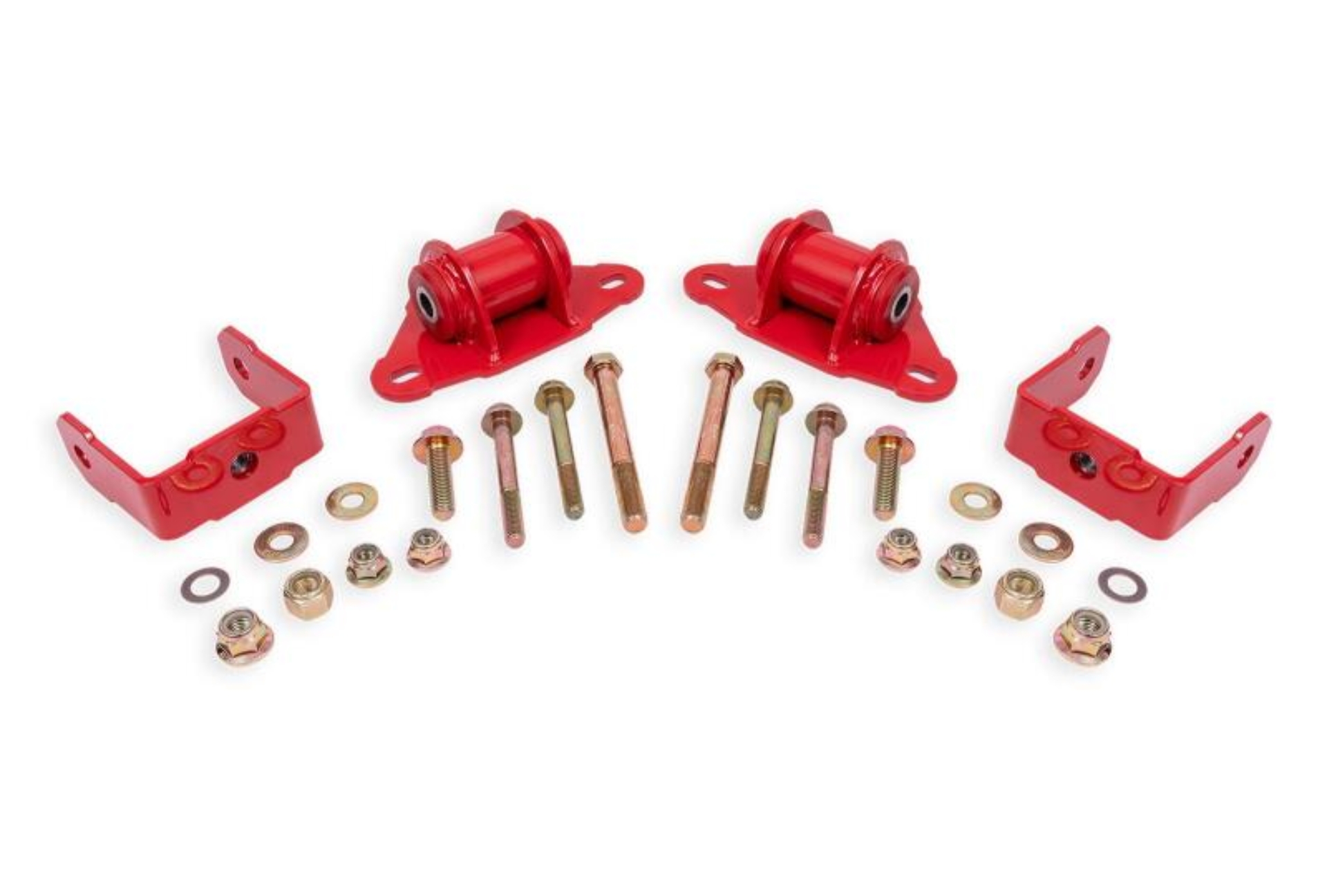Picture of BMR 14-19 Chevrolet Corvette Polyurethane Transmission/Differential Mount - Red