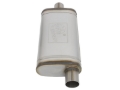 Picture of aFe MACHForce XP SS Muffler 2.5in Center Inlet / 2.5in Offset Outlet 18in L x 9in W x4in H Body