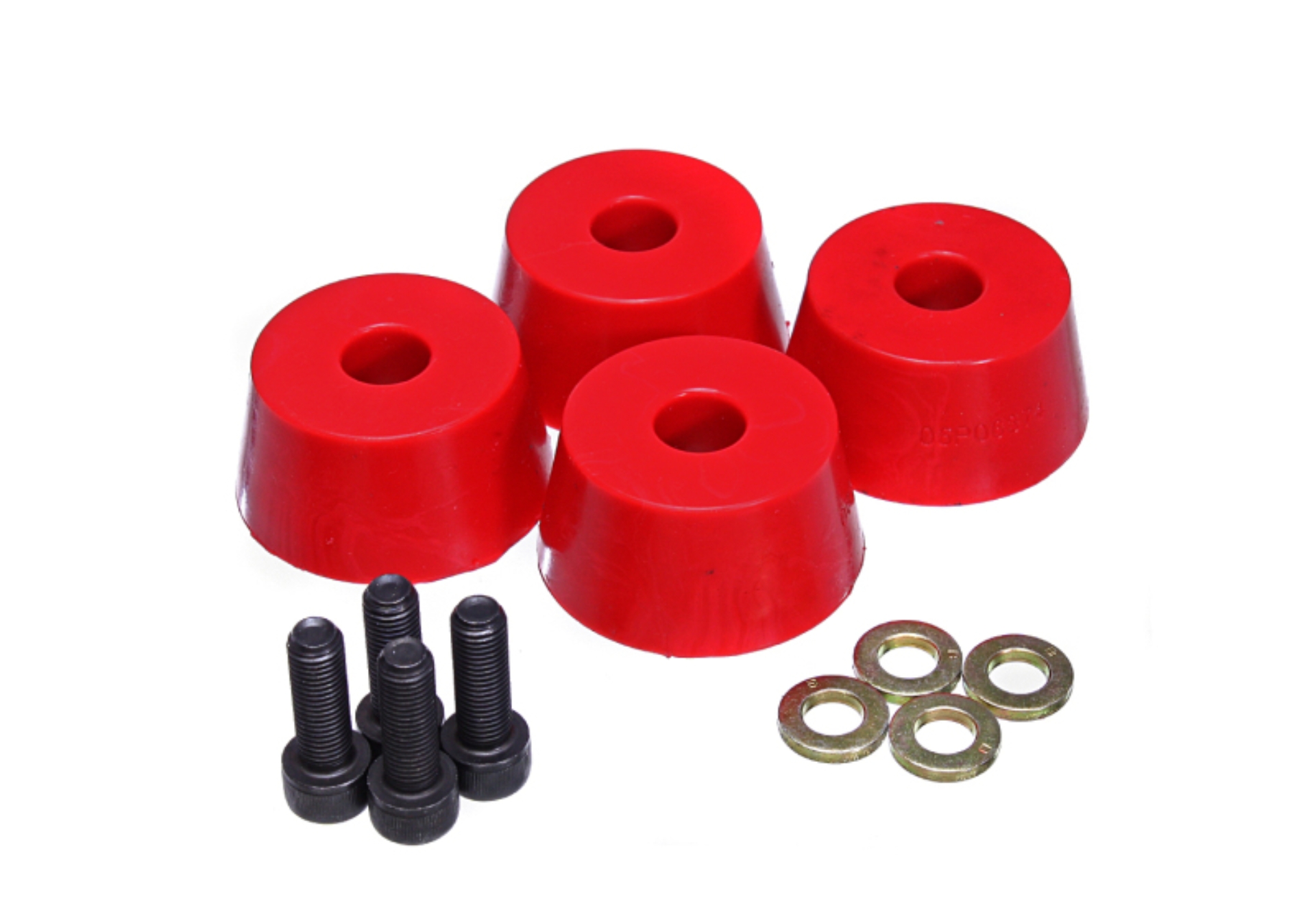 Picture of Energy Suspension 96-02 Toyota 4Runner Front Hyper Flex Red Bump Stop Set