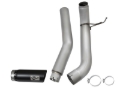 Picture of aFe Atlas Exhaust 5in DPF-Back Al Steel 2016 Nissan Titan XD V8-5.0L Black Tip